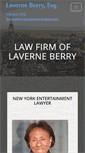 Mobile Screenshot of berryentertainmentlaw.com